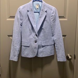 J Crew Factory Linen Cotton blazer